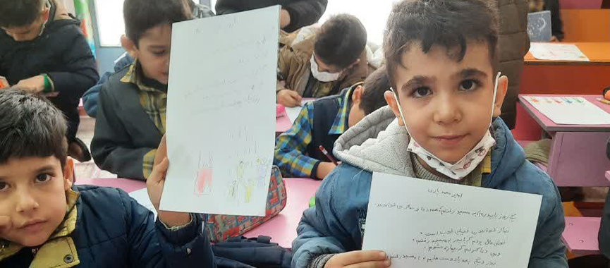 برگزاری جشنواره ی درون مدرسه ای باموضوع داستان نویسی وشعرسرایی