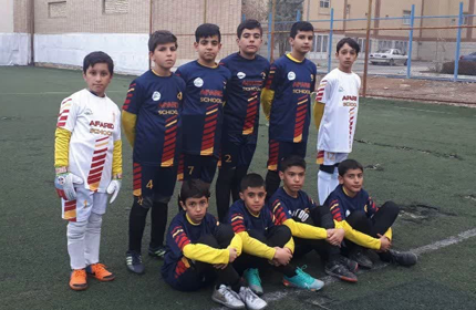 اولین مسابقه تدارکاتی تیم فوتبال