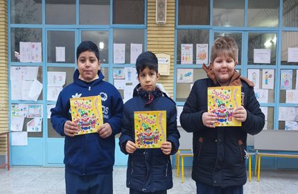 جشن تولد ویژه دانش آموزان دبستان آفرید