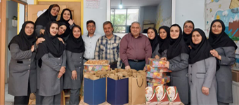 تجلیل از معلمان دبستان آفرید