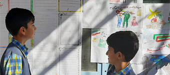 برگزاری نمایشگاه نقاشی ومقاله نویسی به مناسبت شهادت سردارمحمدرضازاهدی