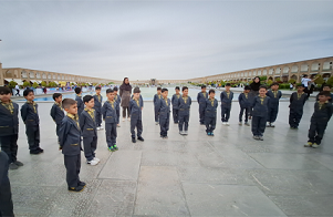 برگزاری اردوی دانش آموزی به مناسبت روزمعلم 