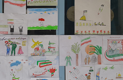 برگزاری نمایشگاه نقاشی ومقاله نویسی