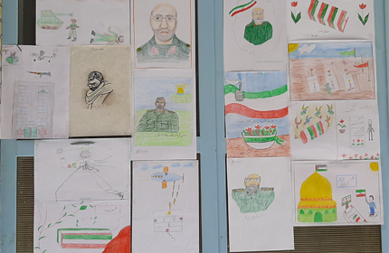 برگزاری نمایشگاه نقاشی ومقاله نویسی