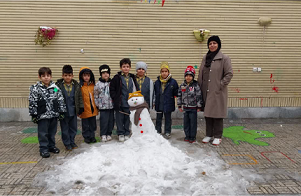 خاطره ی یک روزخوب برفی