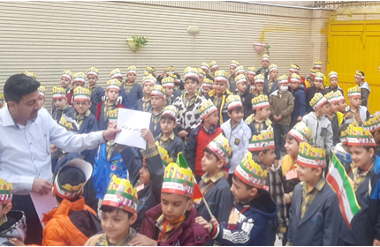 برگزاری جشن روزدانش آموز