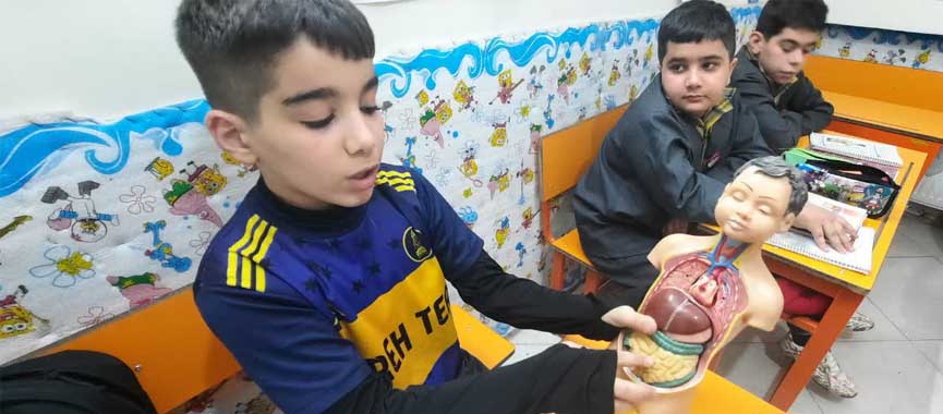 تدریس علوم پایه چهارم(بدن ما۱)بارویکردتعلیم وتربیت تمام ساحتی